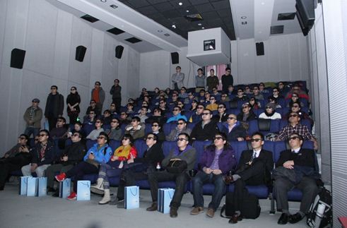 NEC激光无机房品鉴会现场片源赏析