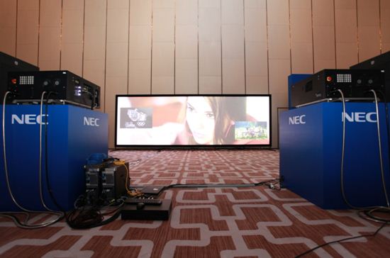 NEC激光投影机搭建“激光7K融合解决方案”
