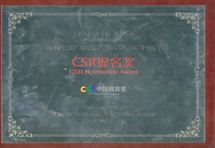 CSR教育奖奖牌